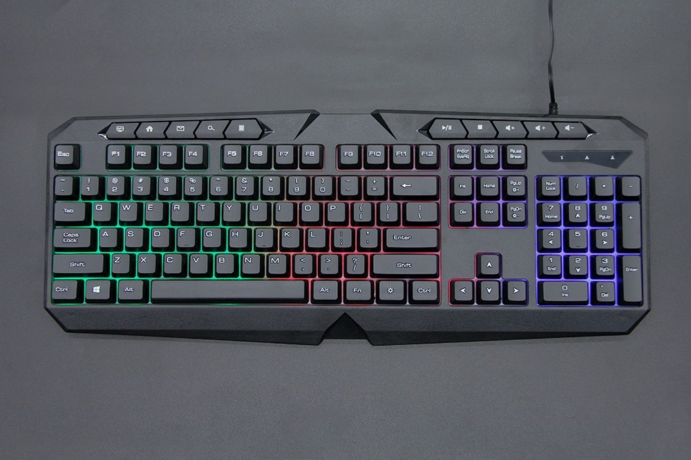 multimedia gaming keyboard
