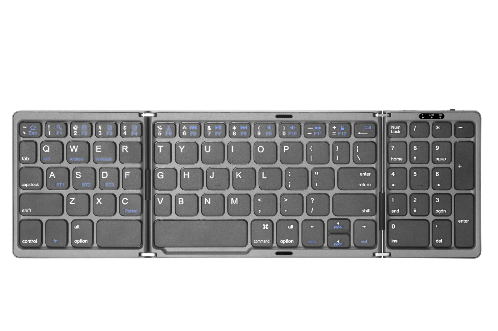 NEW TypeC 3 Foldable keyboard with numeric key