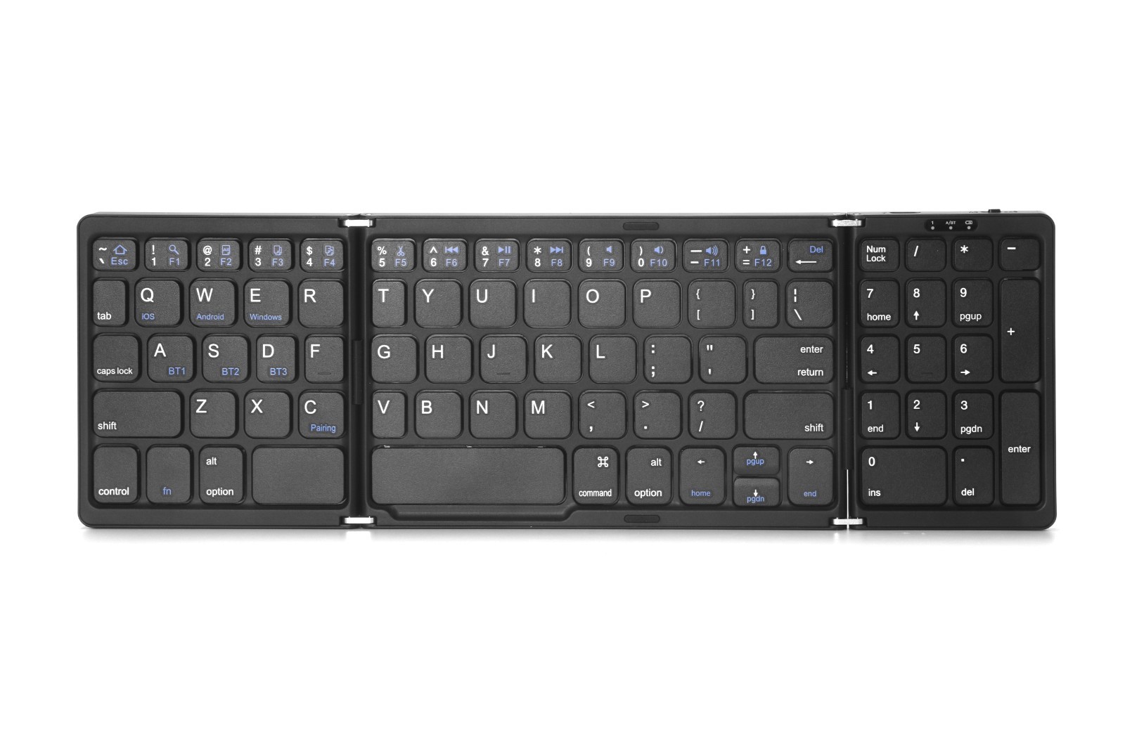 NEW TypeC 3 Foldable keyboard with numeric key