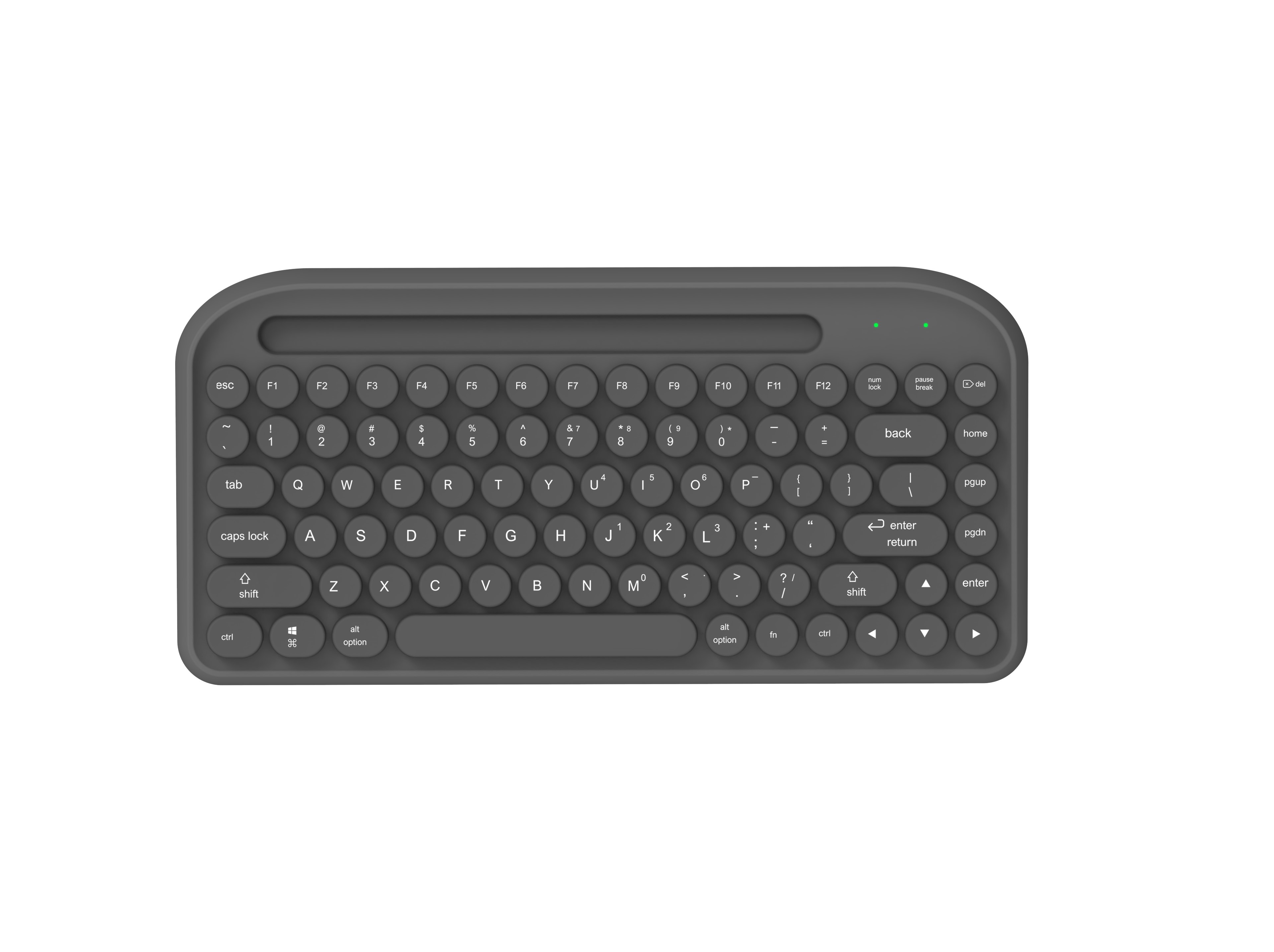 84 Key Punk Bluetooth keyboard